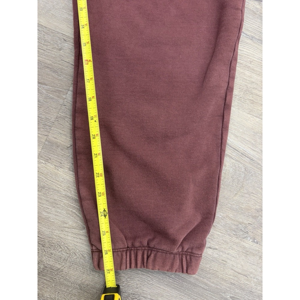 Champion Reverse Weave Cargo Sweatpants Men's M Burgundy Heavyweight Joggers - Picture 7 of 8